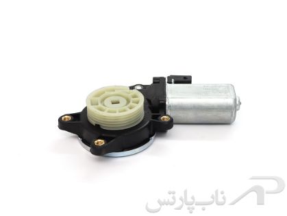 تصویر  موتور دی سی 12 ولت چرخ دنده چهارگوش با قرقره مارپیچ شیشه بالابر چپ آردی RD برند کابل خودرو سبزوار