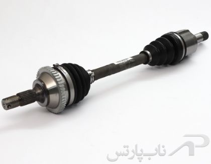 تصویر  پلوس کامل کوتاه چپ (راننده) 22 خار با چرخدنده ABS (ای بی اس) سمند موتور EF7 برند قطعات محوری خراسان