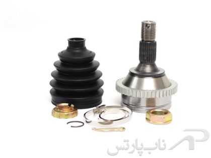 تصویر  سرچرخ(سر پلوس) 22 خار (خار وسط) با ABS (ای بی اس) پژو پارس برند قطعات محوری خراسان