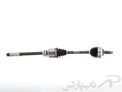 تصویر  پلوس بلند راست مشعلی 24 خار (شاگرد) با ABS (ای بی اس) کامل پژو 206 تیپ 2 برند قطعات محوری خراسان