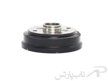 تصویر  کاسه چرخ عقب با ای بی اس ABS پراید 131 برند قطعات محوری خراسان