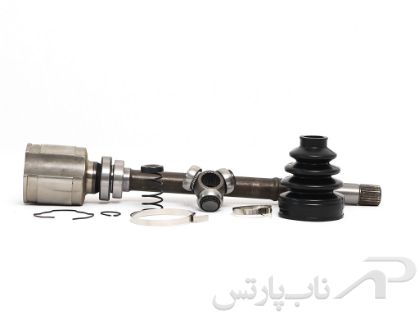 تصویر  سرگیربکس(مشعلی پلوس) 22 خار بلند راست (شاگرد) پژو پارس برند قطعات محوری خراسان