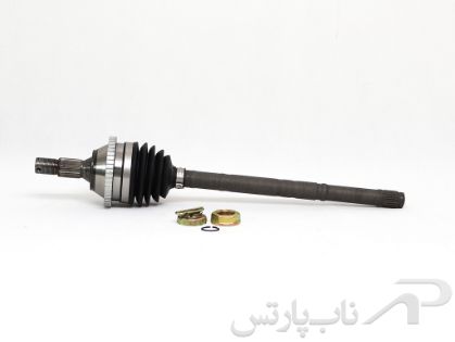 تصویر  نیم پلوس راست 22 خار(شاگرد) با ABS (ای بی اس) سمت چرخ سورن موتور EF7 برند قطعات محوری خراسان