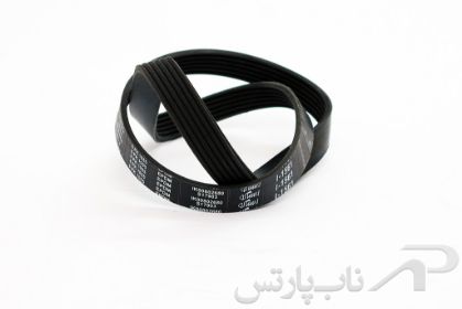 تصویر  تسمه دینام موتور TU5P پژو 207 فرمان برقی مدل 6 شیاره (6PK-1055) برند ایساکو