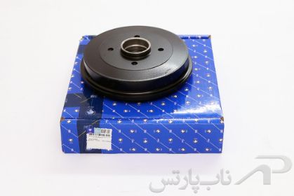 تصویر  کاسه ترمز چرخ عقب ابعاد 38*203 طرح ABS (ای بی اس) با بلبرینگ پژو 206 برند ایساکو