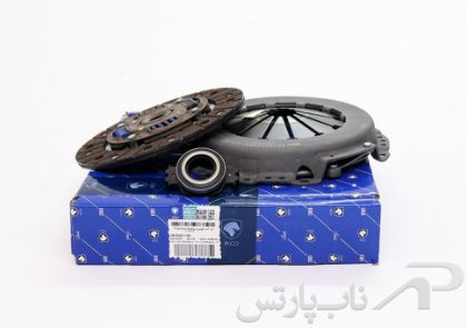 تصویر  دیسک و صفحه کلاچ (کیت کلاچ) پری دمپر(4 فنر دوبل) موتور TU5 پژو 206 برند ایساکو