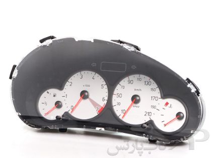 تصویر  جلو آمپر سوکت مشکی پژو 206 تیپ 2 طرح جدید برند عظام