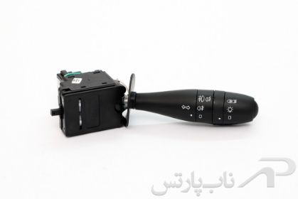 تصویر  دسته راهنما (کلید چراغها) جدید پژو 206 برند کروز