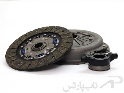تصویر  دیسک و صفحه کلاچ (کیت کلاچ) پیکان وانت طرح زامیادی برند عظام