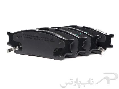 تصویر  لنت ترمز دیسکی جلو تیبا 2 طرح ریو (دو شاخه) برند آی آر امکو IREMCO
