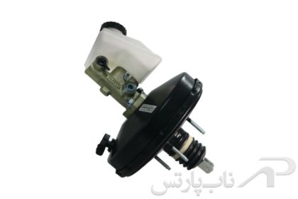 تصویر  بوستر کامل با پمپ (سیلندر) ترمز ESC پژو 206 تیپ 6 برند آذین تنه