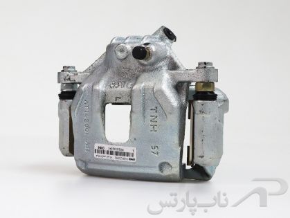 تصویر  کالیپر و سیلندر ترمز قطر 57mm چرخ جلو چپ (راننده) دنا پلاس برند آذین تنه