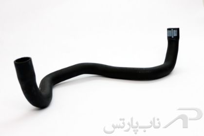 تصویر  شیلنگ خروجی (پایین) آب از رادیاتور موتور XU7 سمند کد 1080311999 برند ایساکو