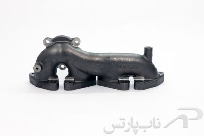 تصویر  منیفولد دود موتور EF7 TC توربو شارژ چدنی دنا پلاس کد 1670202699 برند ایساکو