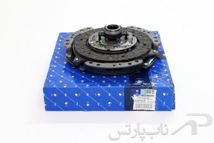تصویر  دیسک و صفحه کلاچ (کیت کلاچ) پری دمپر 6 فنر طرح VALEO دنا پلاس کد 0670302798 برند ایساکو