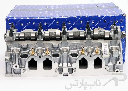 تصویر  سرسیلندر کامل دوگانه سوز شیم گذاری شده موتور XU7 پژو 405 کد 0910300702 برند ایساکو