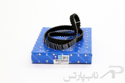 تصویر  تسمه تایم پژو 207 موتور TU3 مدل 104 دندانه (104HTD 9.525M) کد 2070300923 برند ایساکو