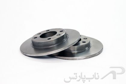 تصویر  دیسک ترمز چرخ عقب پژو پارس (دو عددی) برند  قطعات محوری خراسان