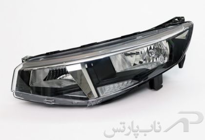 تصویر  چراغ جلو کامل چپ (راننده) با موتور و لامپ تارا برند کروز