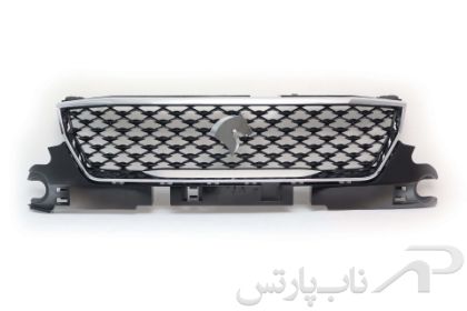 تصویر  جلو پنجره (گریل) با آرم (لوگو) مشکی 9984 تارا اتوماتیک برند کروز