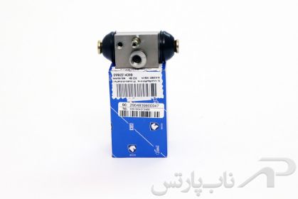 تصویر  سیلندر ترمز چرخ عقب کفشکی طرح ایداج پژو 206 صندوقدار کد 0990514099 برند ایساکو