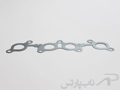 تصویر  واشر منیفولد دود (بغل اگزوز) آهنی پراید صبا برند پویا قطعه بادوام