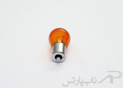تصویر  لامپ تک کنتاکت نارنجی (12V-21W) کد 1610700508 برند ایساکو
