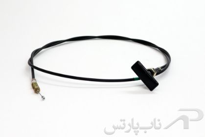 تصویر  کابل (سیم) کوتاه و دستگیره رهاکننده اضطراری درب صندوق عقب سمند LX برند کابل خودرو سبزوار