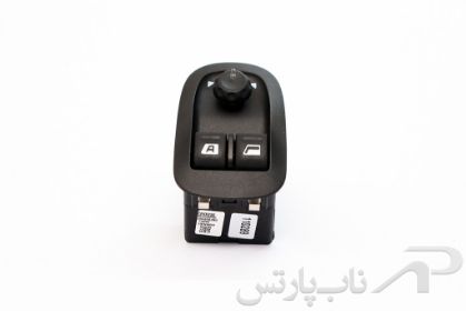 تصویر  کلیدهای شیشه بالابر جلو و تنظیم آینه پژو 206 برند کروز