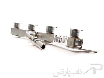 تصویر  ریل سوخت بنزین طرح بوش موتور EF7 سمند کد K914561018A برند عظام