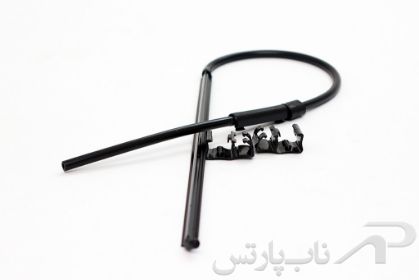 تصویر  شیلنگ و آب پاش شیشه شوی پژو پارس (جفت) کد 1080501699 برند ایساکو