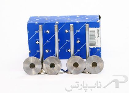 تصویر  ست سوپاپ دود و هوا استاندارد موتور XU7 سمند کد 0961500299 برند ایساکو
