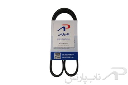 تصویر  تسمه دینام موتور TU5P پژو 207 فرمان برقی مدل 6 شیاره (6PK-1055) برند اتوهاب