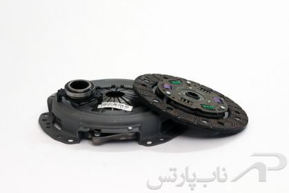 دیسک و صفحه کلاچ (کیت کلاچ) پری دمپر 6 فنر طرح VALEO موتور EF7 سورن کد 0670302799 برند ایساکو