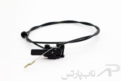 تصویر  کابل (سیم) و دستگیره رهاکننده درب موتور (گردگیر کوچک) پژو 405 برند کابل خودرو سبزوار