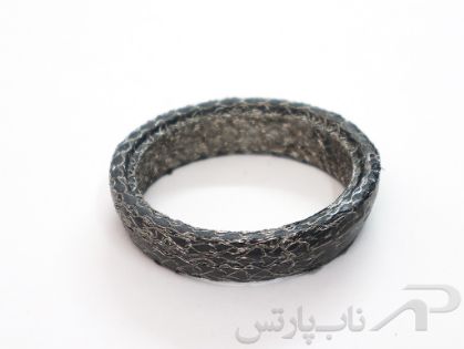 تصویر  واشر گلویی اگزوز استیل پراید صبا برند پویا قطعه بادوام