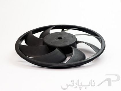تصویر  پروانه فن رادیاتور 8 پره پژو 206 کد 0330201299 برند ایساکو