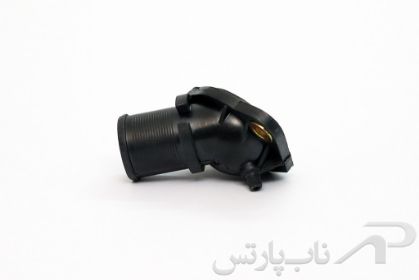 تصویر  پوسته ترموستات پلیمری موتور XU7 پژو 405 کد 0370601199 برند ایساکو