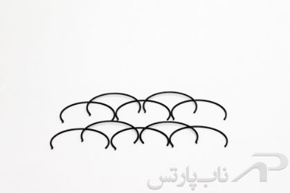 تصویر  خار النگویی (رینگ قفلی کشویی) دنده‌های گیربکس پیکان (ده عددی) کد 0800400799 برند ایساکو