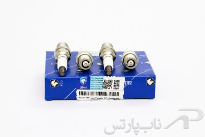 تصویر  شمع پایه کوتاه تک پلاتین موتور XU7 پژو 405 (چهار عددی) کد 1040300499 برند ایساکو