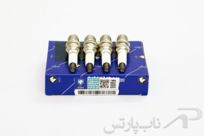 تصویر  شمع پایه کوتاه تک پلاتین موتور EF7 سمند (چهار عددی) کد 1040300899 برند ایساکو 