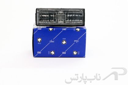 تصویر  چراغ پلاک (نمره عقب) با لامپ سمند کد 0541400699 برند ایساکو