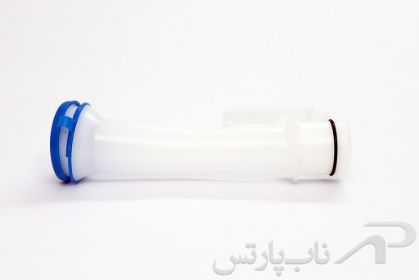 تصویر  لوله گلویی و درب منبع آب شیشه شوی پژو 206 کد 1080506999 برند ایساکو