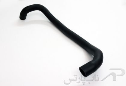 تصویر  شیلنگ خروجی (پایین) آب از رادیاتور موتور EF7 سمند کد 1080312199 برند ایساکو