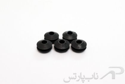 تصویر  لاستیک محل عبورپیچ نصب موتور فن رادیاتور پژو 206 کد 2050100199 برند ایساکو