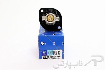 تصویر  ترموستات 89 درجه با درپوش موتور TU3 / TU5 پژو 206 کد 0430300699 برند ایساکو