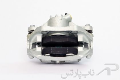 تصویر  کالیپر کامل با سیلندر ترمز و لنت چرخ جلو راست (شاگرد) پژو 206 تیپ 5 کد 0990412701 برند ایساکو