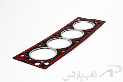 تصویر  واشر سرسیلندر پنج لایه تعمیر دوم (سه سوراخ) موتور XU7 پژو 405 برند گلدن مگ Golden MEG